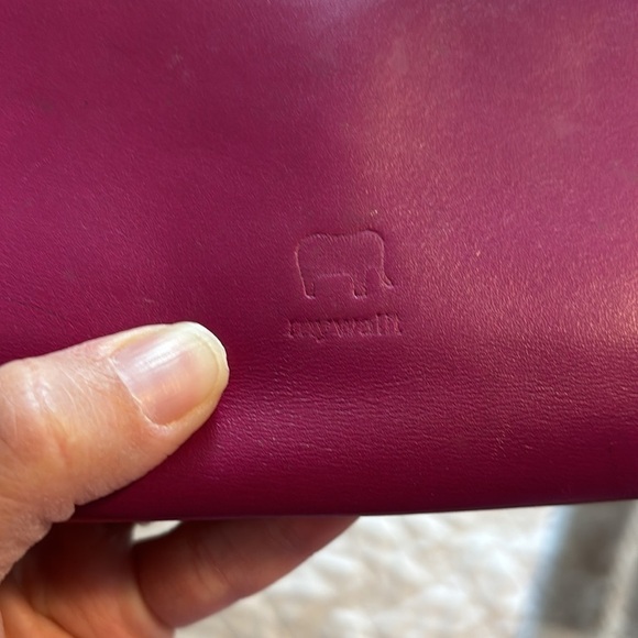 Purple Leather MyWalit Bifold - Picture 4 of 6